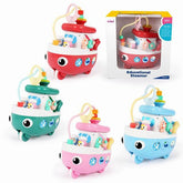 Spray Bubble Machine Kids Outdoor Bubble Toys Magic Bubble Gun with Smoke Inside Summer Toys